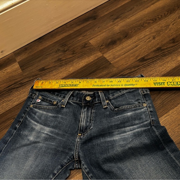 Ag Adriano Goldschmied Classic Blue Jeans basic denim size 25 relaxed skinny - Picture 11 of 12